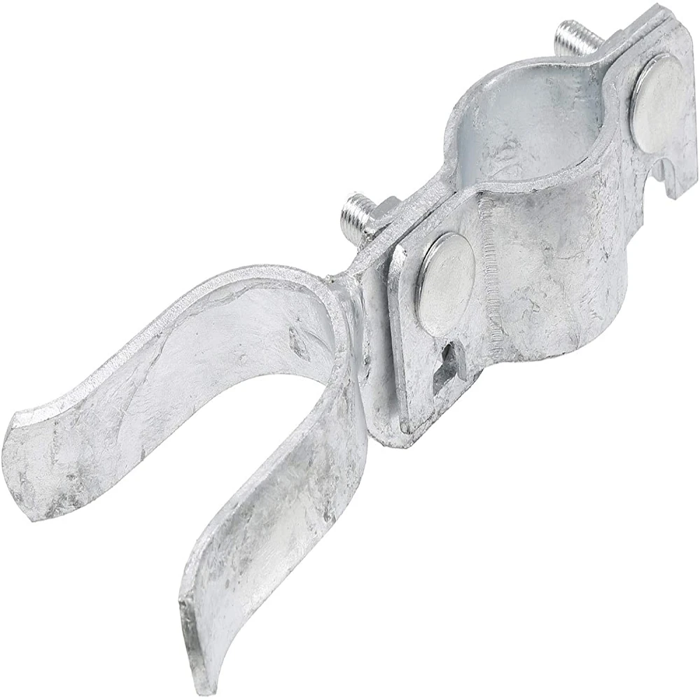 Gate Hardware Chain Link Fence Parts VIVIDA Chain Link Gate Hinge & Latch  Kit (1-3/8