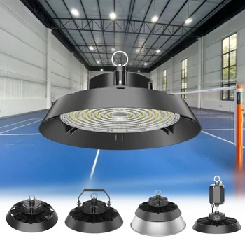 CE CB Competitive Price Aluminum IP65 UFO LED Highbay Light 100W 150W 200W 240W 300W Warehouse High Bay Lights Fixture