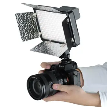 Godox LF308D Daylight LED Video Light with Flash Sync 308 Bulbs As LED Light Flash for Macro Wedding Life Interview Video Shoot detail image