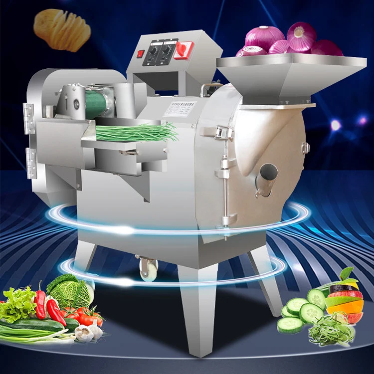 Commercial Automatic Electric Fruit And Vegetable Onion Chopper Cutter ...