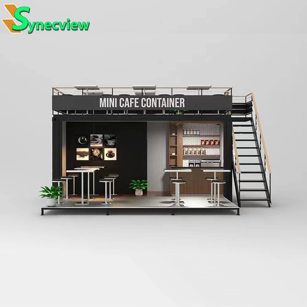 2023 Luxury Shipping 20ft 40ft Container Restaurant Container Bar With