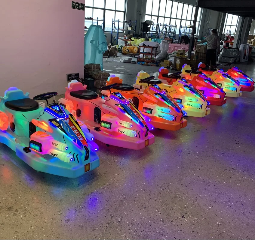 bumper cars amusement park