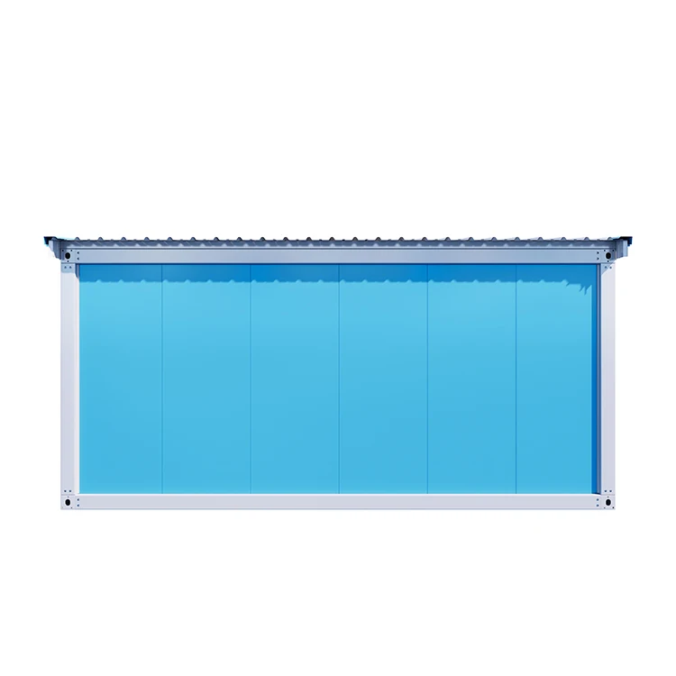 20ft 40ft Container House Flat Pack Luxury Prefabricated Sandwich Panel Steel Thermal Insulated Waterproof Garage for Malaysia