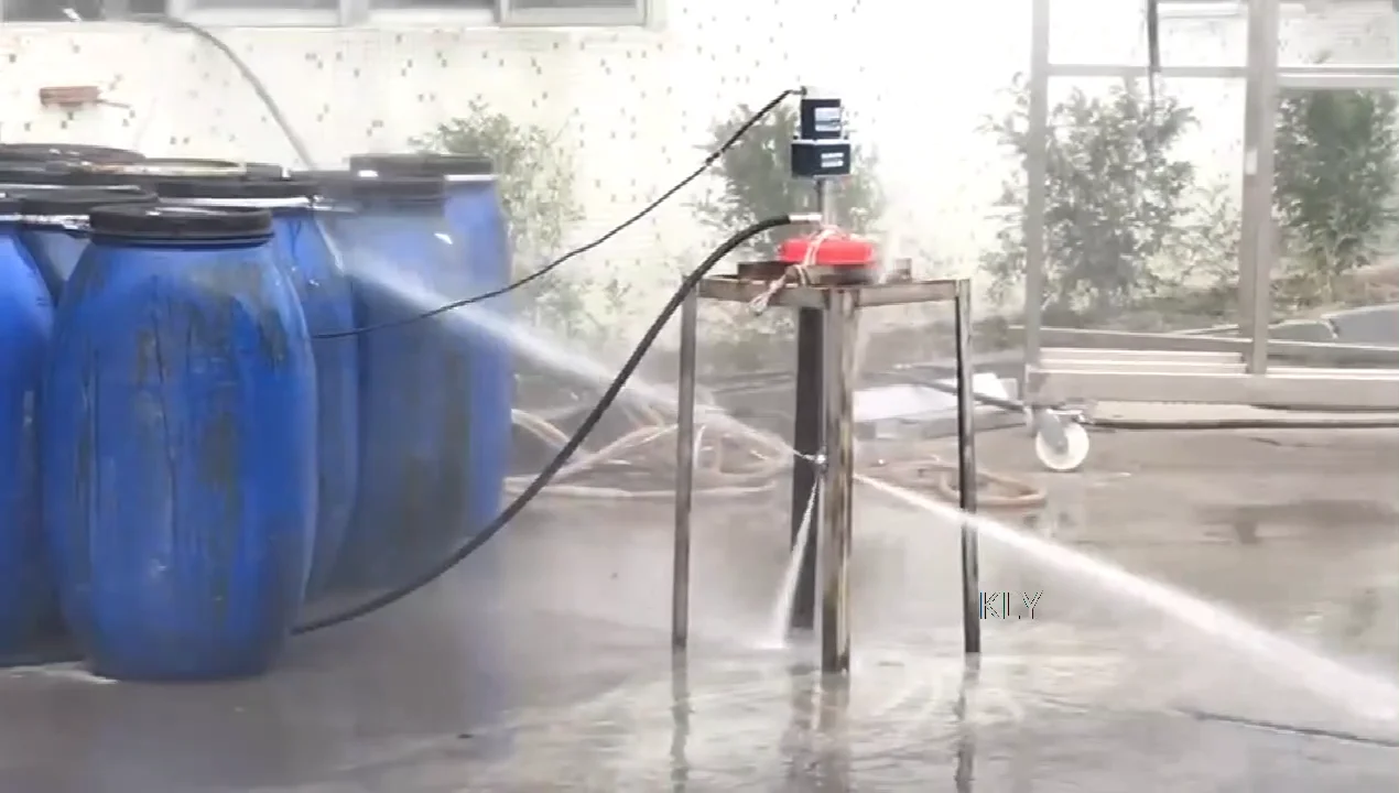 High Pressure Motor Driven Water Jet Tank Cleaning Machine/ibc Tank