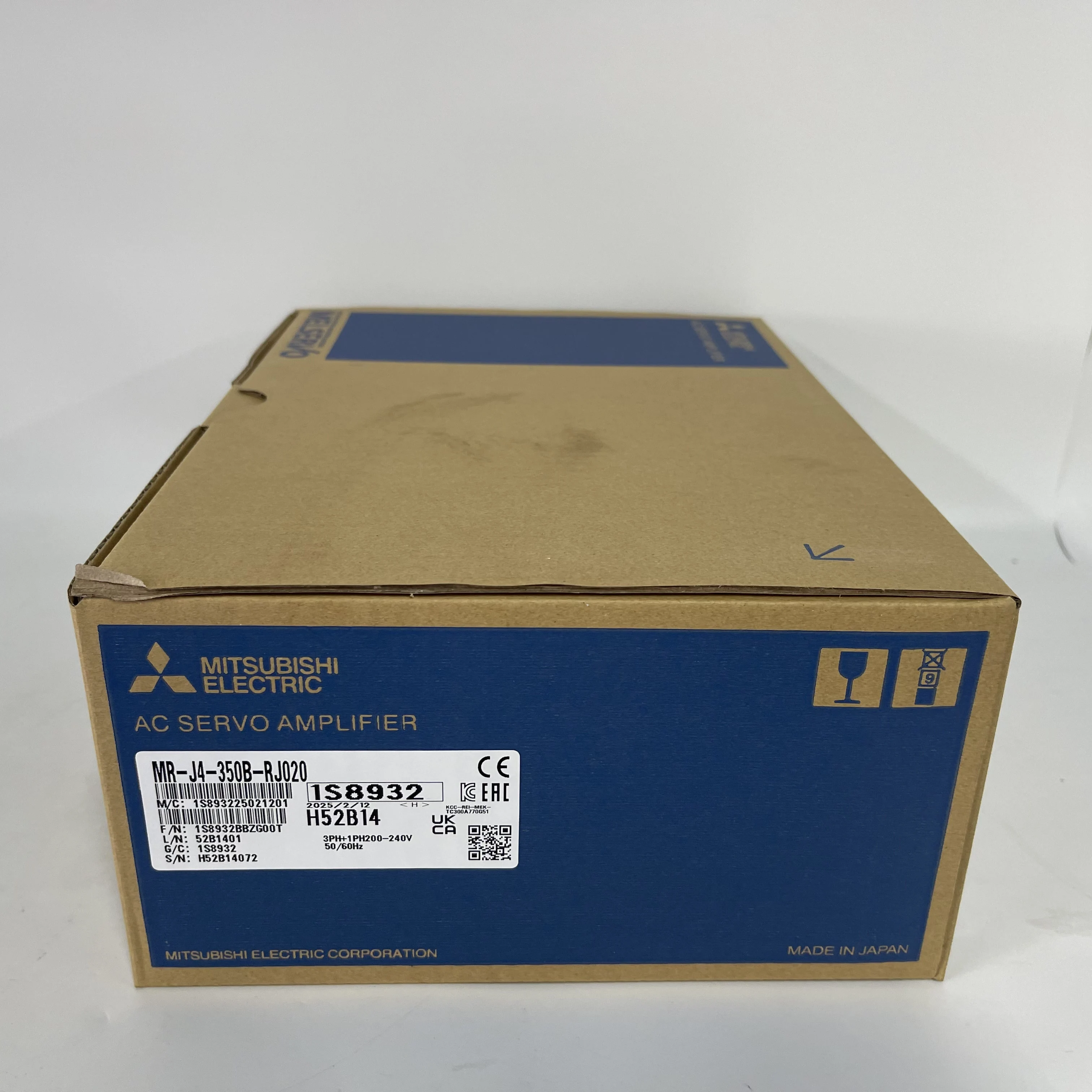 MITSUBISHI ELECTRIC AC Servo Amplifier MR-J4-350B-RJ020