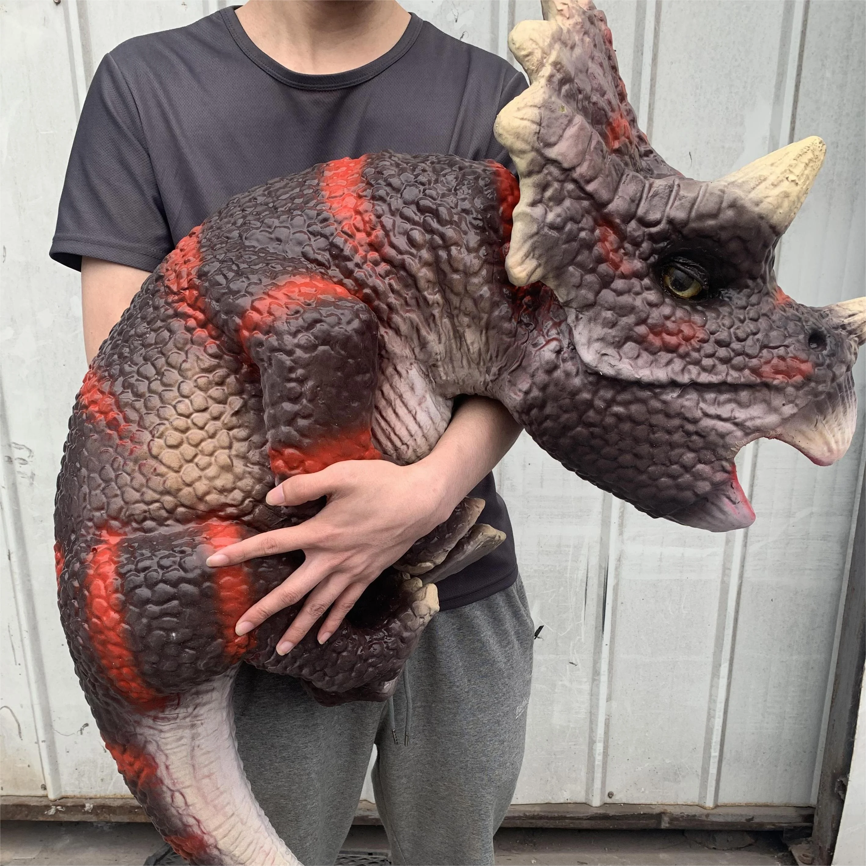 Animatronic Realistic Baby Dinosaur Puppet Hand Control for Sale