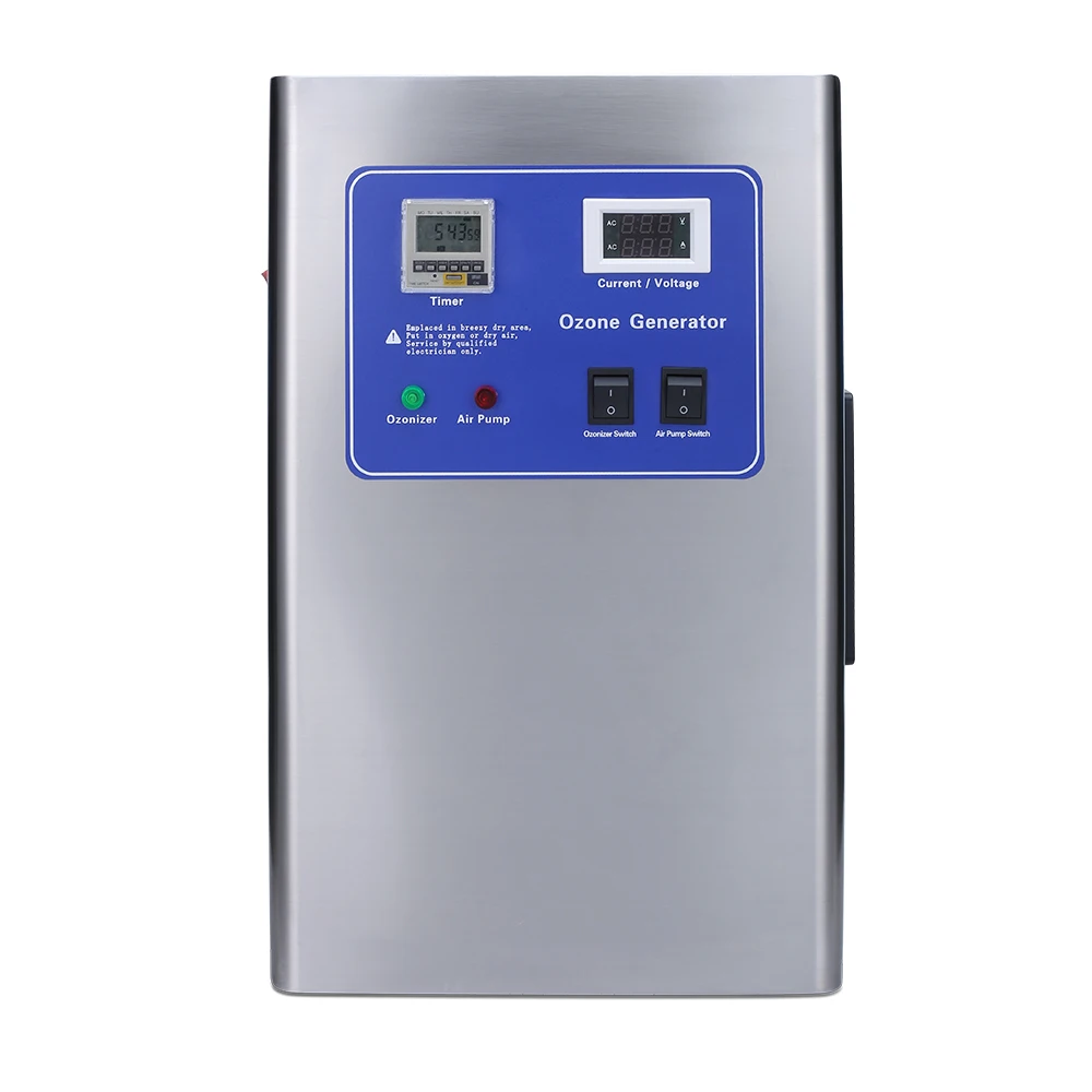Qlozone Commercial Ozone Generator for Water 50 Gr Water Treatment Industrial Ozone Generator Nano Bubble Generator with Ozone
