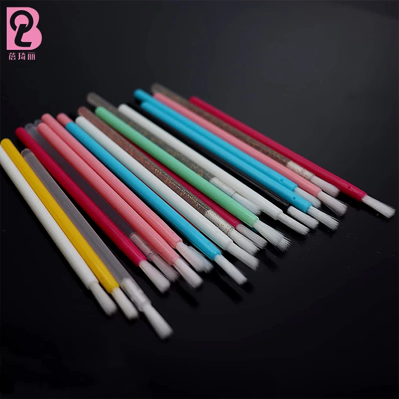 Beiqili Disposable Lip Brushes Lipstick Gloss Brush Lip Gloss ...