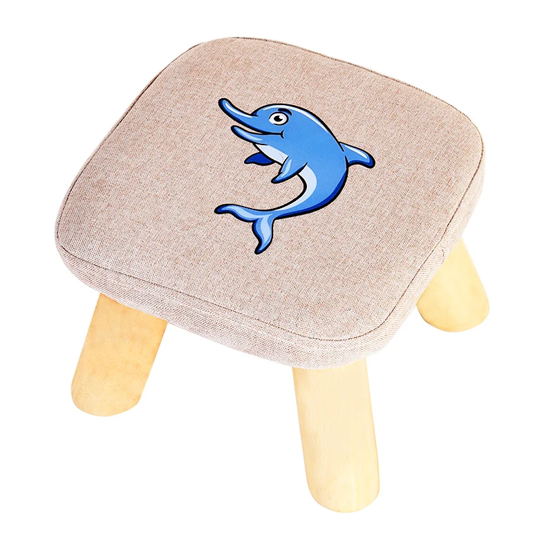 Wholesale Customizable Wooden Footstool / Kindergarten Children's Stool
