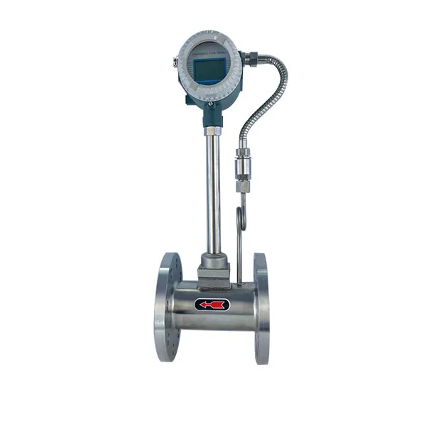 low price 4-20ma output chlorinum gasi metri aeris compressor vortex flowmeter