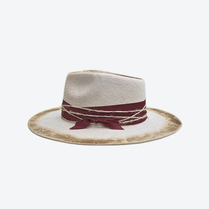 Wholesale Quality Mens Women Wool Felt Fedora Hats