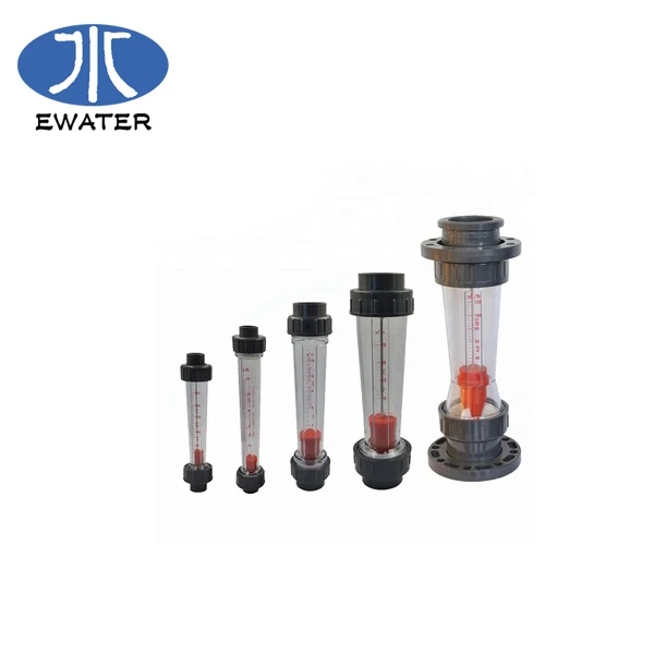 LZS-20 Digital LCD Flowmeter Plastic Oval Gear Meter for Water Gas Oil Liquid Air Thread Connection OEM Customizable