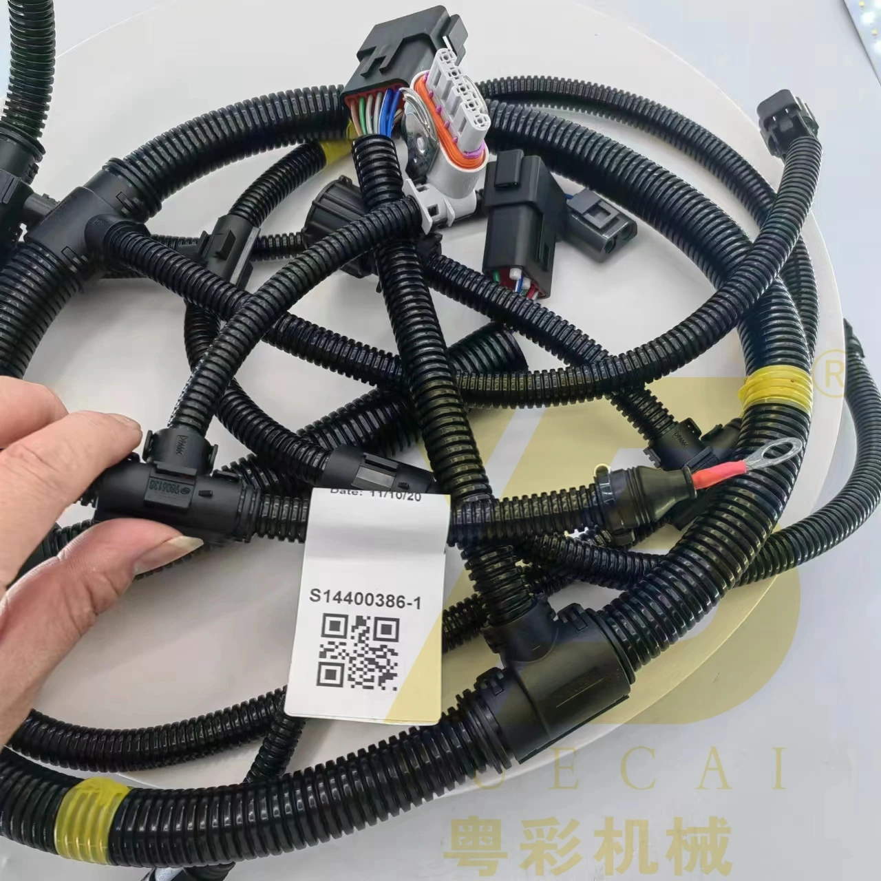 YUE CAI Engine Wire Harness 14400386 VOE14400386 Excavator Harness for L350H L250H L180H L150H L220H L120GZ L350F