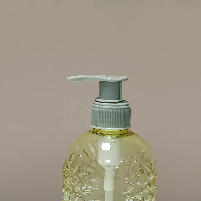 Luxury Shampoo Packaging 300ml Petg Plastic Lotion Pump Shampoo Bottle Petg Cosmetic Lotion Bottle