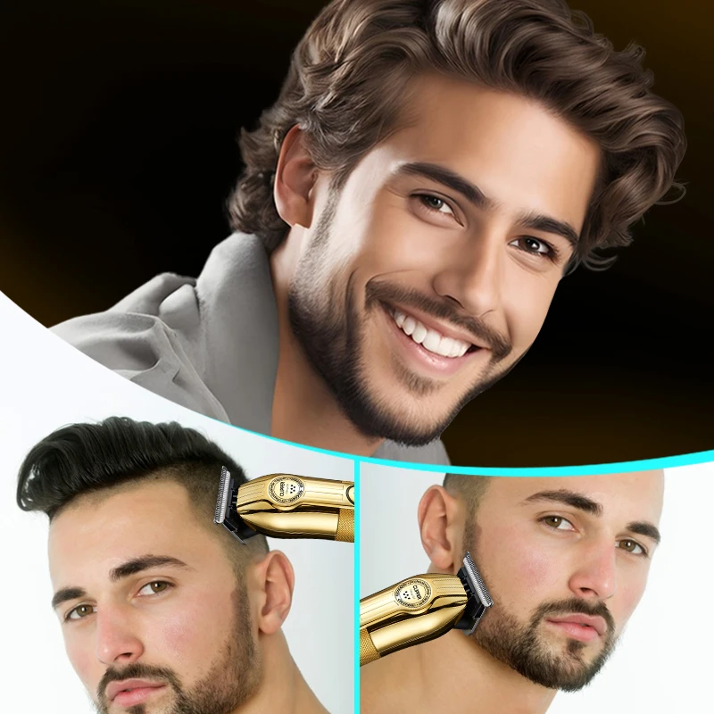 USB Charging Electric Hair for Clipper Household Scraper & Pusher Carver with Stainless Steel Blade English Operating Instructio manufacture