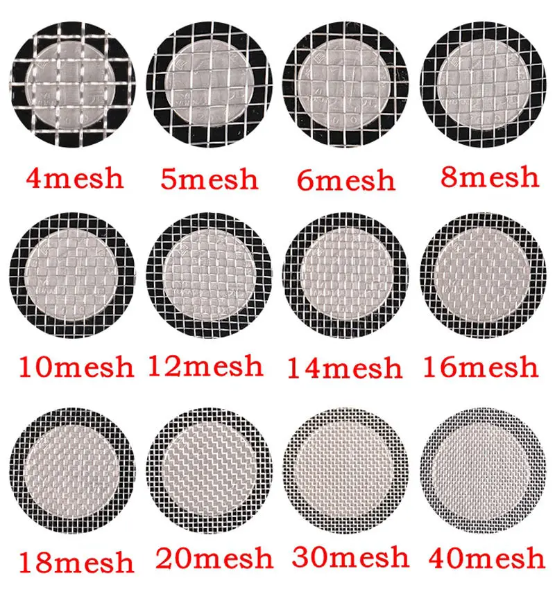 20 Mesh A4 Mesh 1mm Hole Stainless Steel Filter Anti-rodent Mesh Sheet ...