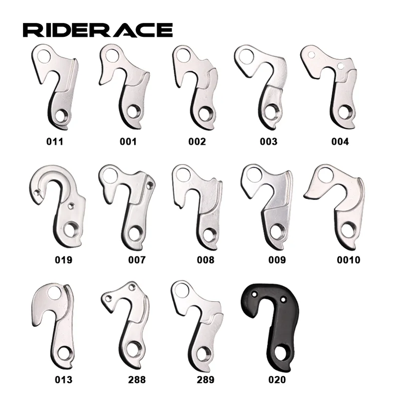 DAZZLEEX Patère De Dérailleur Arrière Pour Vélos GT – Alliage Alu Noir, Compatible 2012-2016, Visserie Incluse