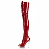 Red crystal bottom