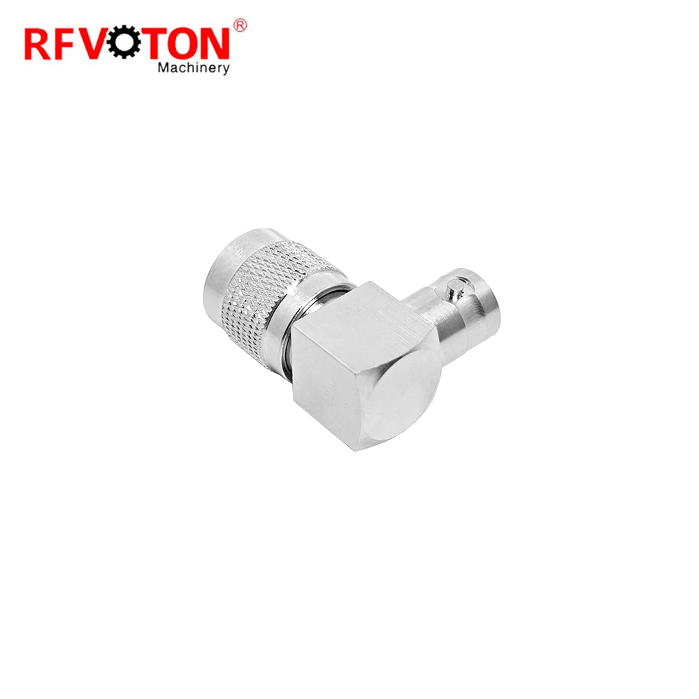 Factory supply Wholesale TNC male Plug 90 degree right angle Elbow to BNC Female Jack RF Coax Coaxial Adapter adaptor Converter supplier