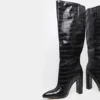 black snakeskin