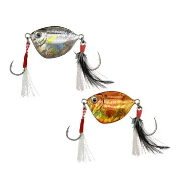 CHEERY Slow Jigging Metal Jigs Lures 80g/100g Artificial Hard Bait for Ocean Lake River & Reservoir Fishing – Metal Jig – view 5