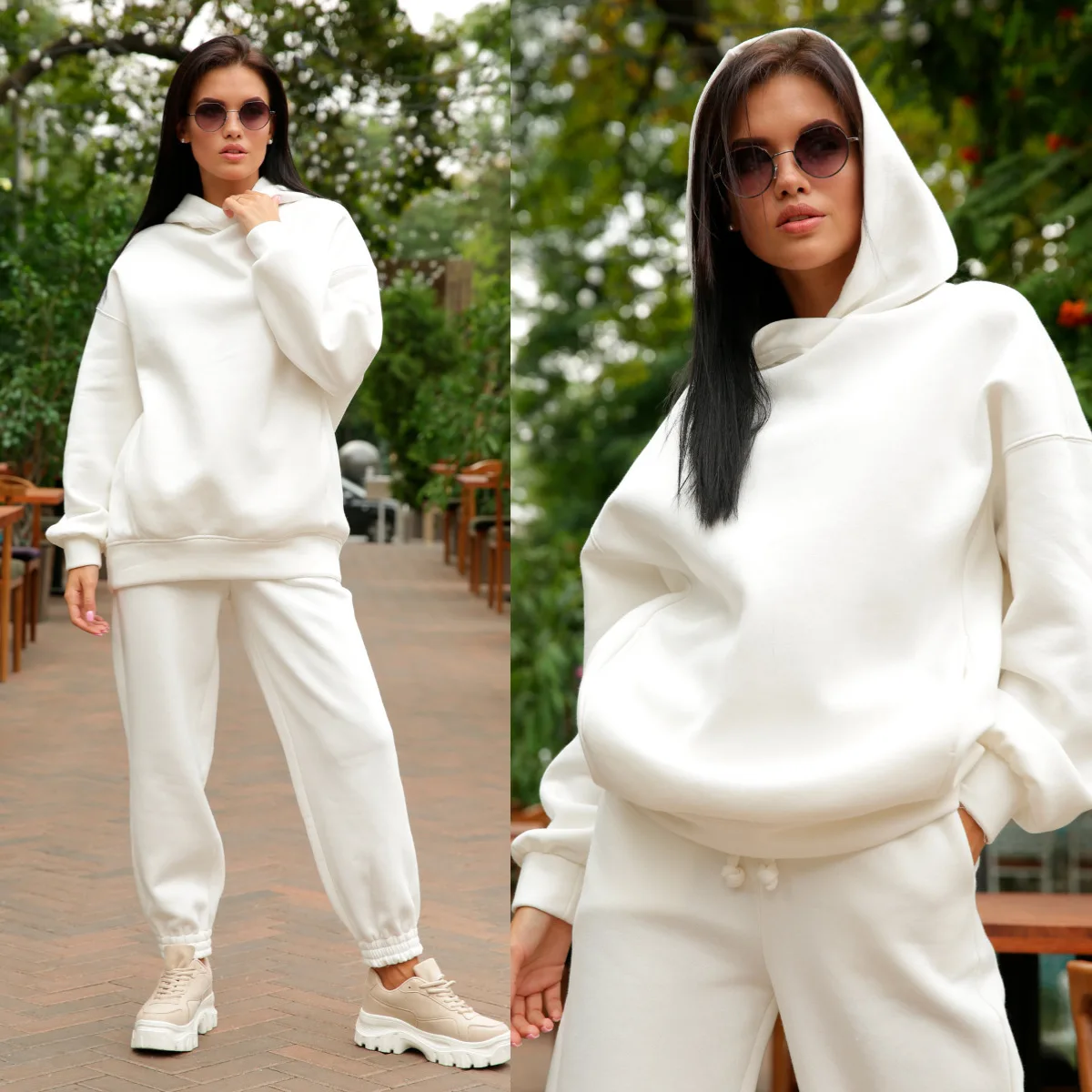 Sudadera + Pantalón Para Mujer,Sudaderas Con Capucha De Forro Polar,Conjunto  De Sudaderas Informales,Chándal Para Mujer,Ropa Deportiva Con  Capucha,Trajes De Chándal - Buy Las Mujeres Sudadera + Pantalón,Sudaderas  Con Capucha Sudadera,Casual Sudaderas 