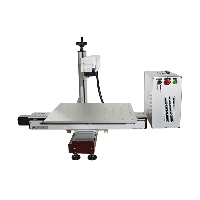 Fiber Laser marking machine with rotary for metals plastic marking personalized name necklace portable desktop machine