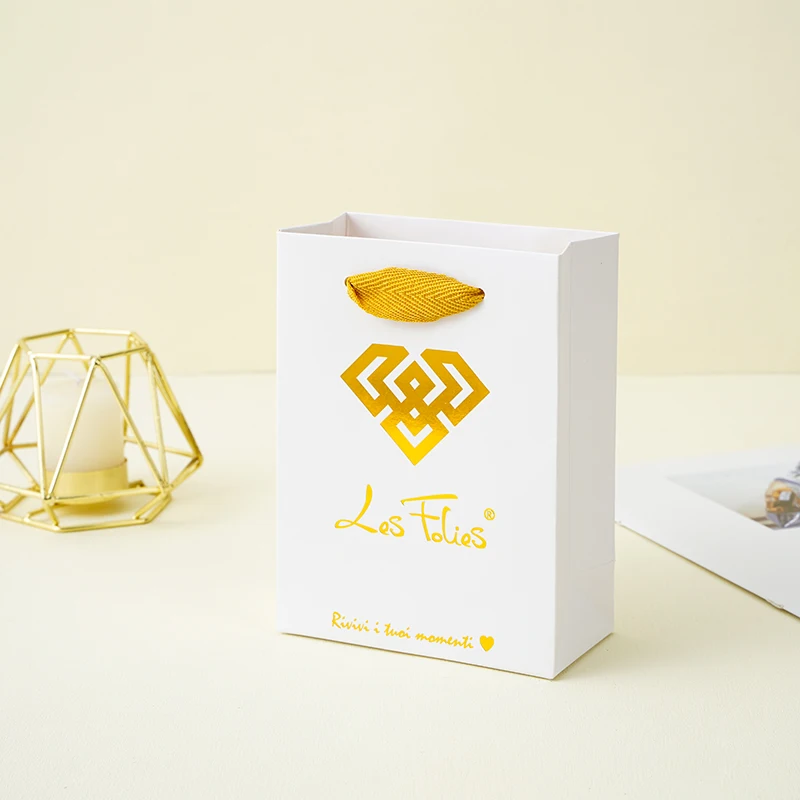 Jewelry Package Set Embossed Logo Printed Luxury Velvet Pouch Light White Lid Base Customized Shopping Cardboard Gift Box details