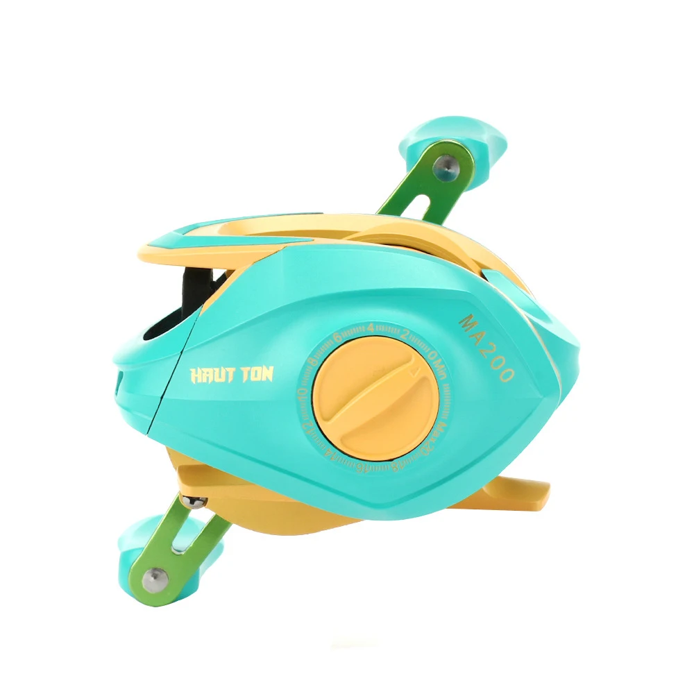 Jetshark Ultralight Bait Cast Reel 8KG Max Drag Left Right Hand Fishing Reel Reinforced Nylon Body Fishing Baitcasting Reel