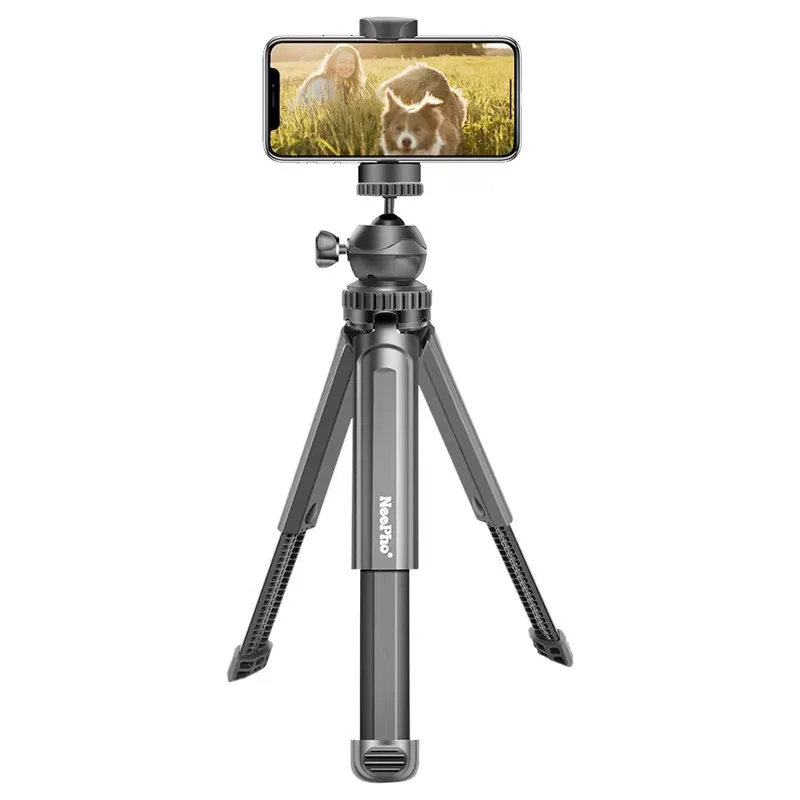 NP-999 Professional Adjustable Heavy Weight Duty Video Camcorder Aluminum Alloy Tripod for DSLR SLR Camera Tripod Stand