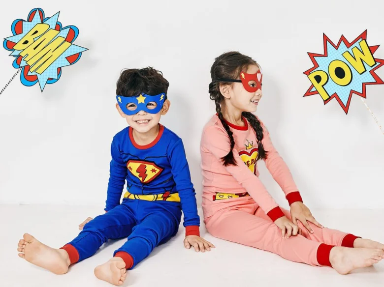 
Лидер продаж, пижамы для девочек и мальчиков с супергероями, бренд caluby, оптовая продажа с завода, для маленьких детей 