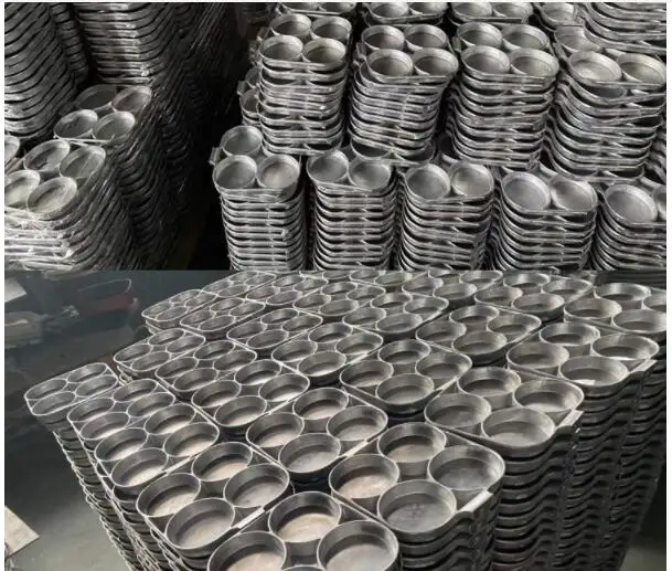 Недорогая антипригарная сковорода для жарки яиц, сковорода с плоским дном для омлета, сковорода для жарки с 4 отверстиями, сковорода-гриль из медицинского камня