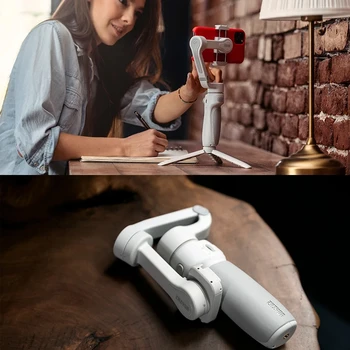 ZHIYUN Smooth Q4 3-Axis Smartphone Gimbal Stabilizer for iPhone Android Built-in Extension Rod Foldable Vlogging TikTok YouTube detail image
