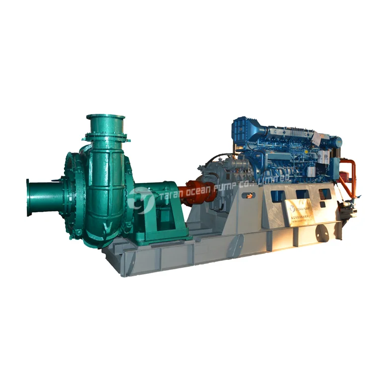 Sand Marine Machines Dredger Pump Sand & Gravel Oil Extraction Machine River Cleaning Pump