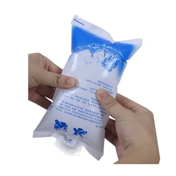 OEM 2024 hot sale Custom Disposable Ice Bag Refrigerated Self-Absorbing Water Ice Packs Free of Water Injection Thickened