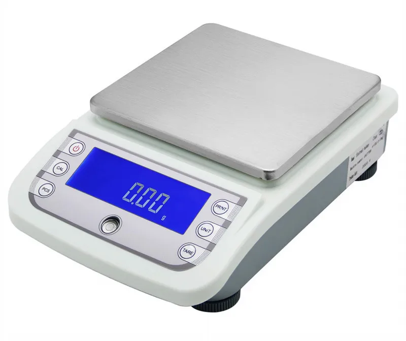 100-240V High Precision Electronic Digital Balance Jewelry Kitchen Herb Weighing Gram Scales 30kg 0.1g Lab Analytical Balance Scale 
