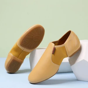 Unisex Jazz Dance Shoes Same Professional Indoor Beef Tendon Bottom Dance Training Shoes Low Heels