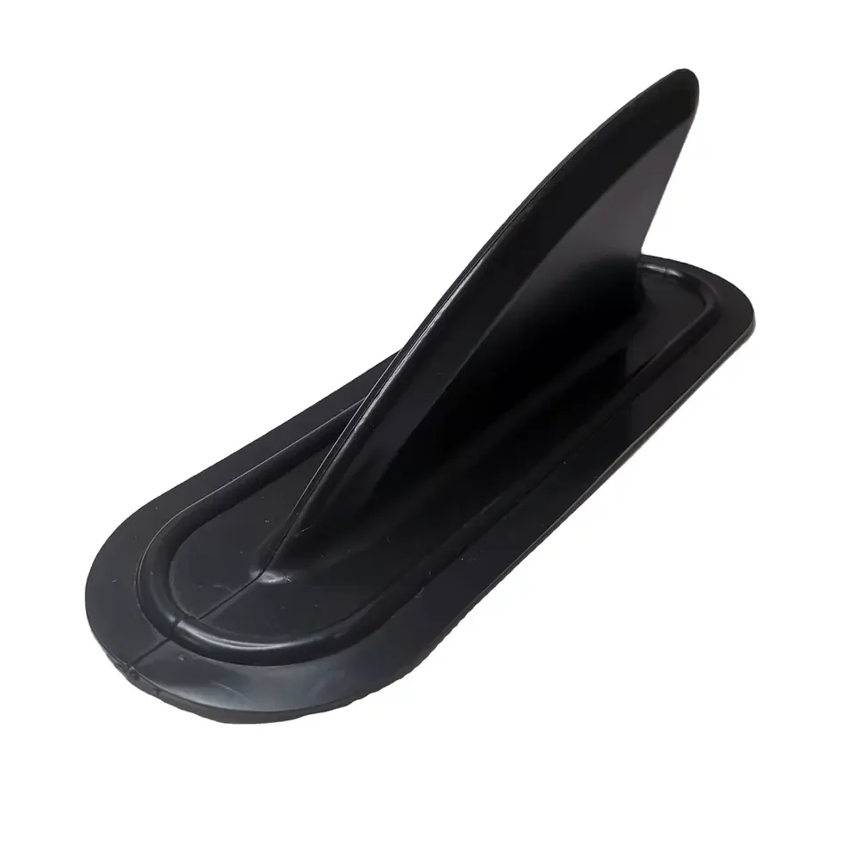 DSHE Pinna Centro Staccabile Nero, Kayak Timone Kit Skeg Tracking Fin Watershed Board per Canoa Gonfiabile, Stand Up Paddle SUP Tavole, Tavola da Surf