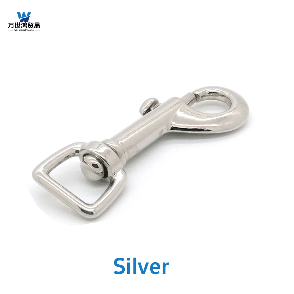 Matte Black 25mm 38mm Metal Spring Swivel Trigger Snap Hook 20mm ...