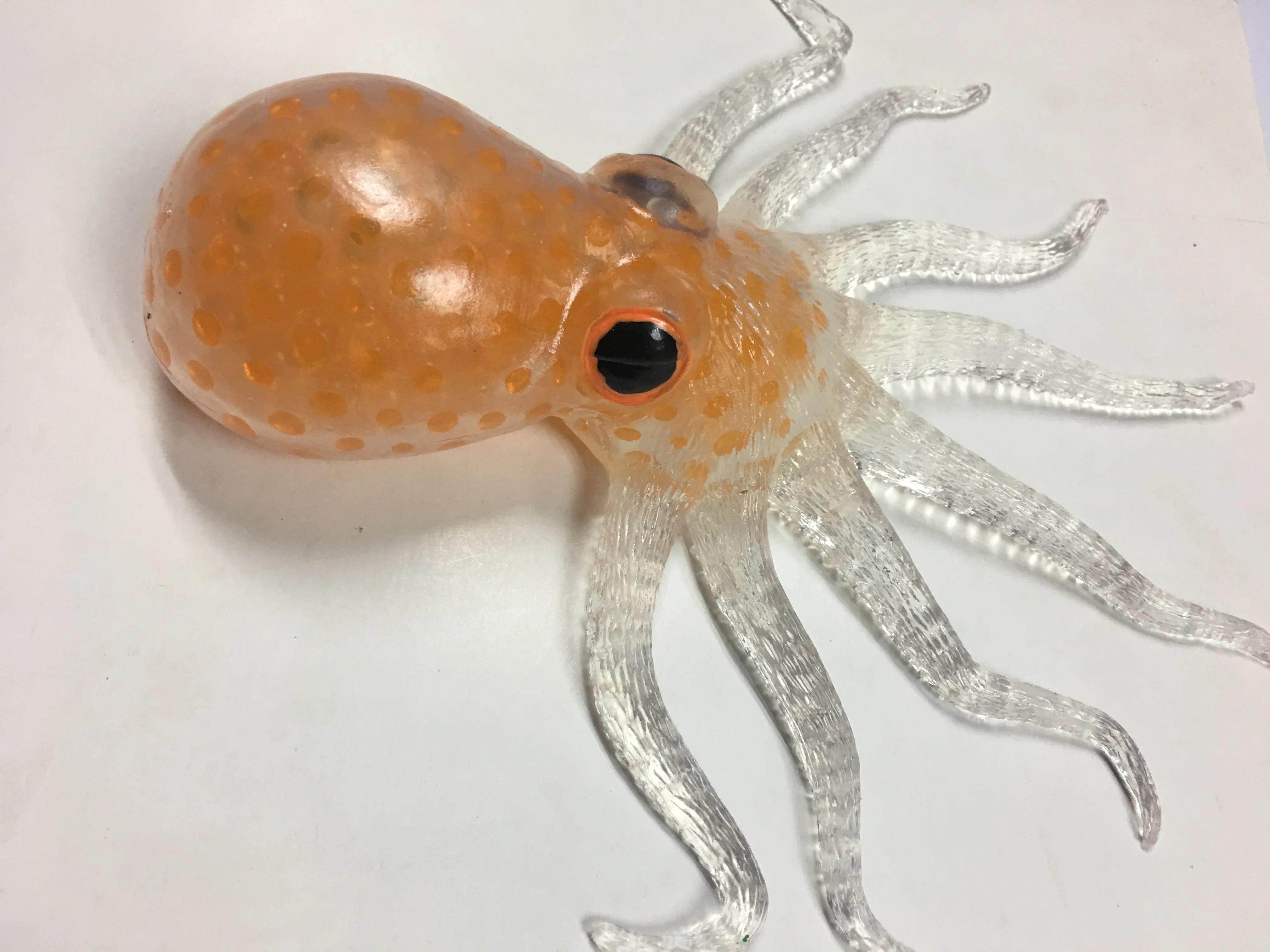 Set De 4 Títeres De Dedo De Pulpo Luminosos – Tentáculos Flexibles De Plástico Para Cuentacuentos