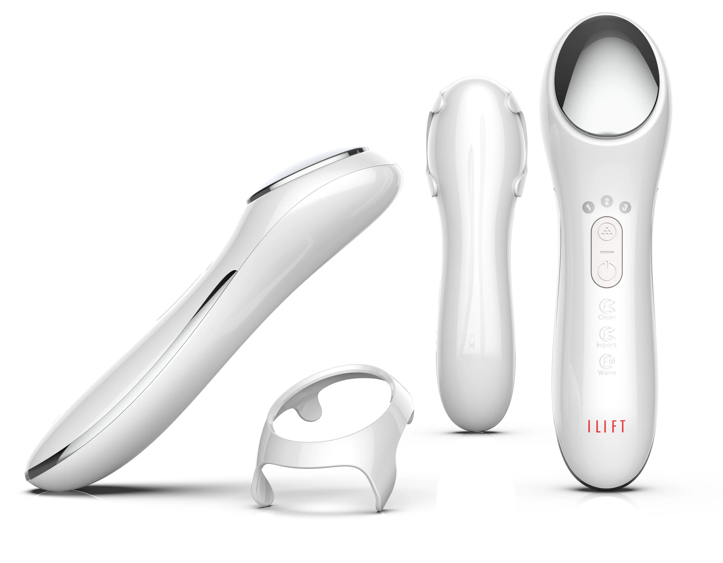 3 in 1 Multi-functional Facial Galvanic Spa Beauty Instrument,Mini Galavanic and Microcurrent Massage Beauty Device