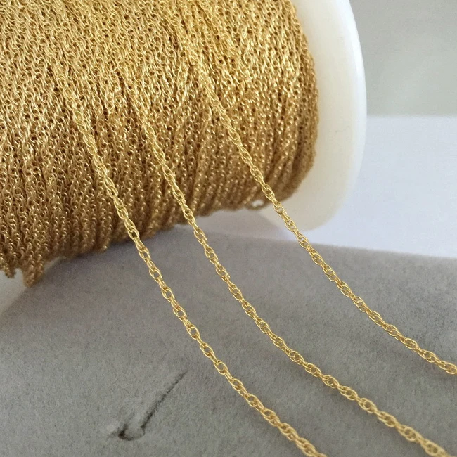 High Quality Jewelry Chain 14k Gold 