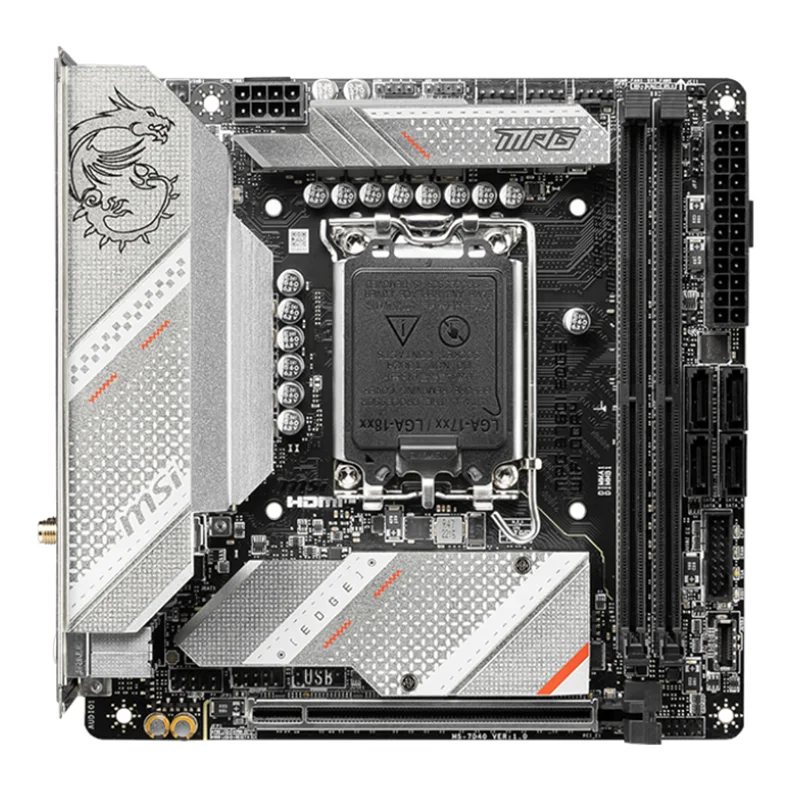 MSI MPG B760I Edge Wifi DDR4 Motherboard - 64GB RAM Support