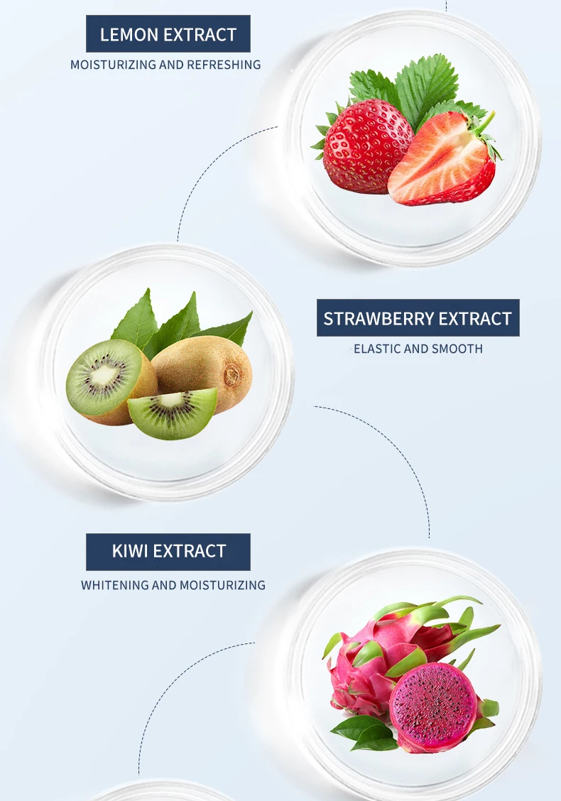 Seomou Oem Fruit Face Mask Organic Vitamin C Sheet Mask Form And Face