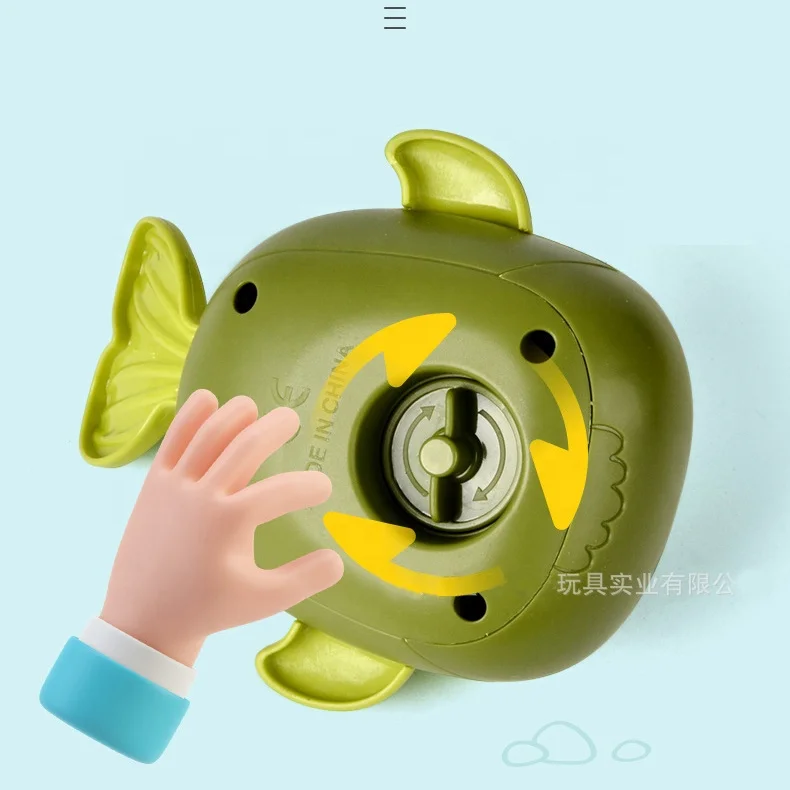 Высококачественная игрушка для рыбалки в ванну, заводная плавающая игрушка-Кит, плавающая игрушка, магнитная удочка для малышей, Детский комплект для купания, рыба