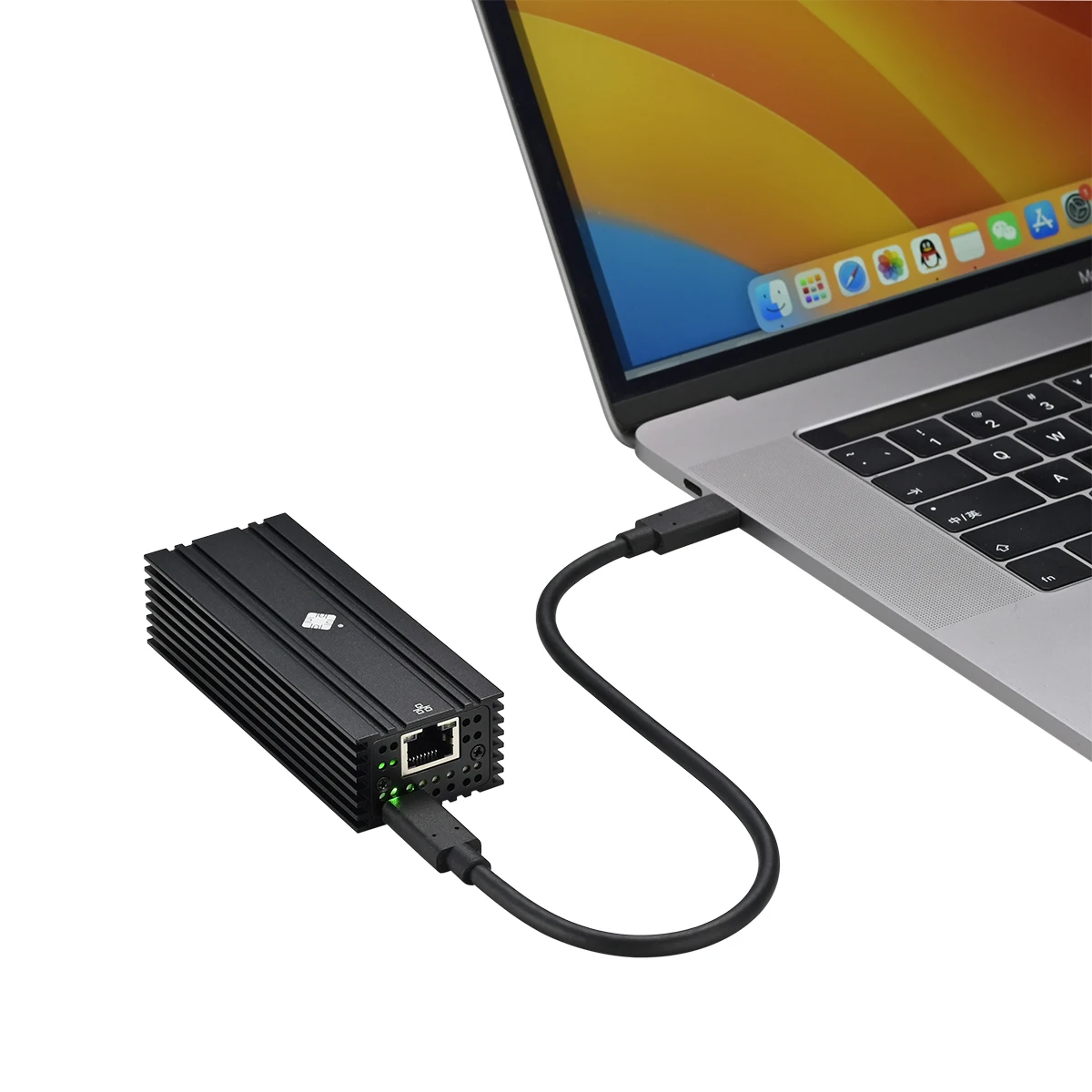 IOCREST USB4 to 10G Ethernet Adapter - Thunderbolt4/3 Compatible