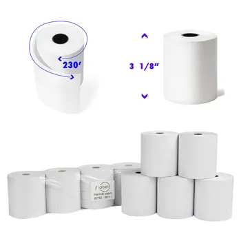 Factory direct supply Top Selling 57mm 58mm 80mm Thermal Pos Paper Rolls For Receipt Atm Pos Systems