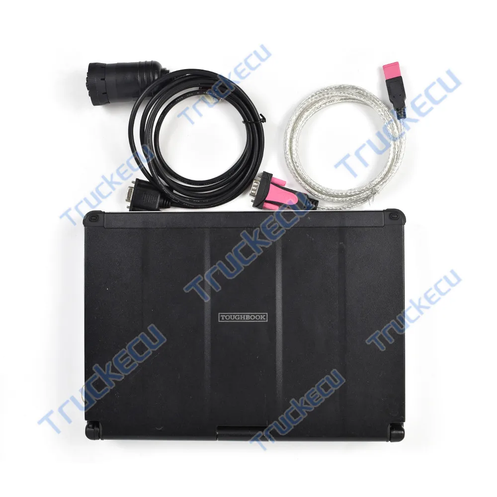 CF19 Laptop Full Set for Liebherr DIAGNOSTIC Tool for Liebherr Crane Truck Excavator Diagnosis for Liebherr Sculi Lindiag