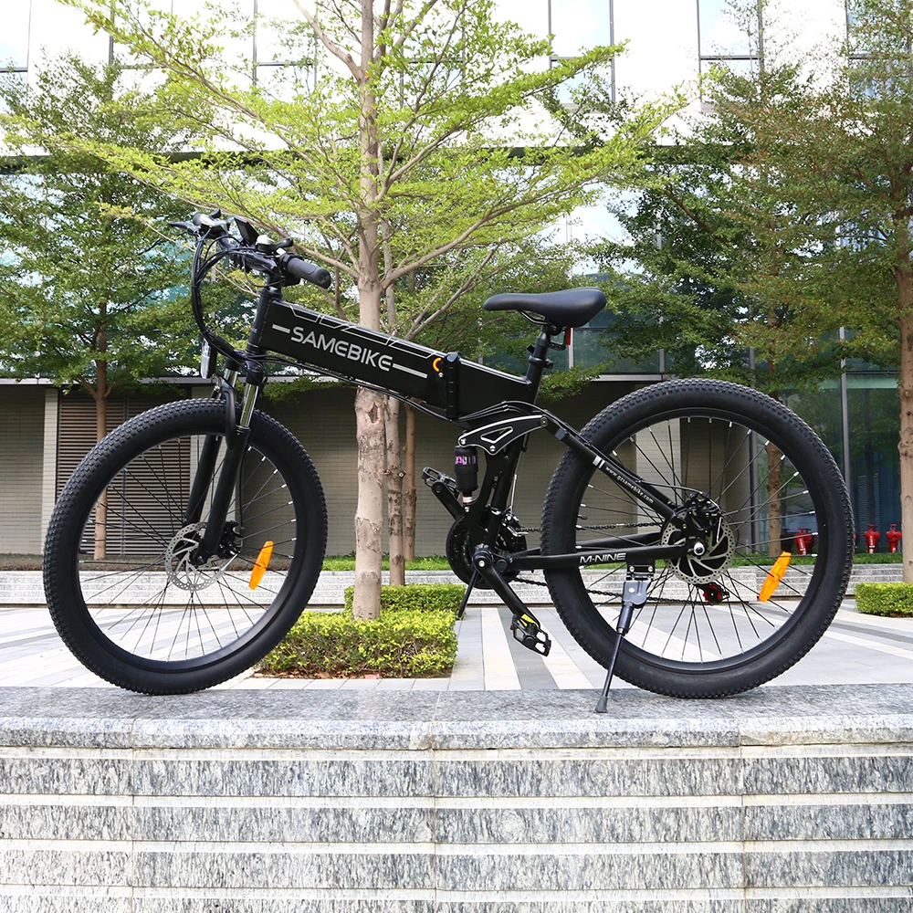SAMEBIKE Electric Folding Bike 26 Inch, 900W Power