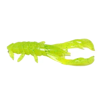 Luya Ned Floating Water Stream Shrimp Soft Worm Stainless Steel 8/16 Pcs Slow Sink Black Pit Mandarinfish Bass Reverse Fishing – Soft Lure – view 3